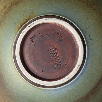 Berndt Friberg, a stoneware bowl, Gustavsbergs studio, Sweden, 1965.