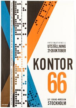 Anders Beckman · ANDERS BECKMAN, litografiskt tryck, 1966, utgiven av AB Kopia Stockholm.