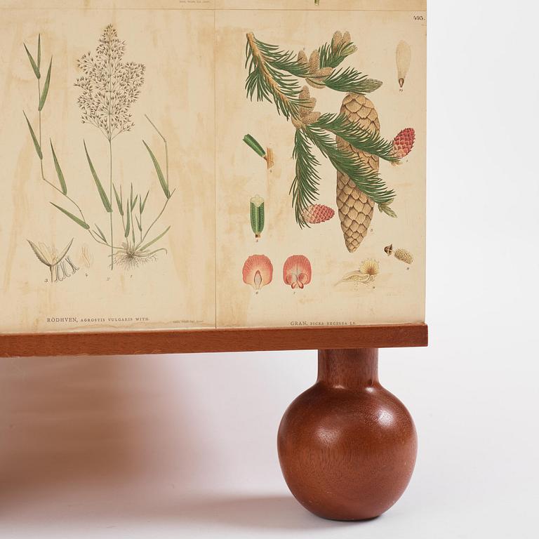 Josef Frank, a "Flora" chest of drawers, Firma Svenskt Tenn, Sweden, probably 1970s.