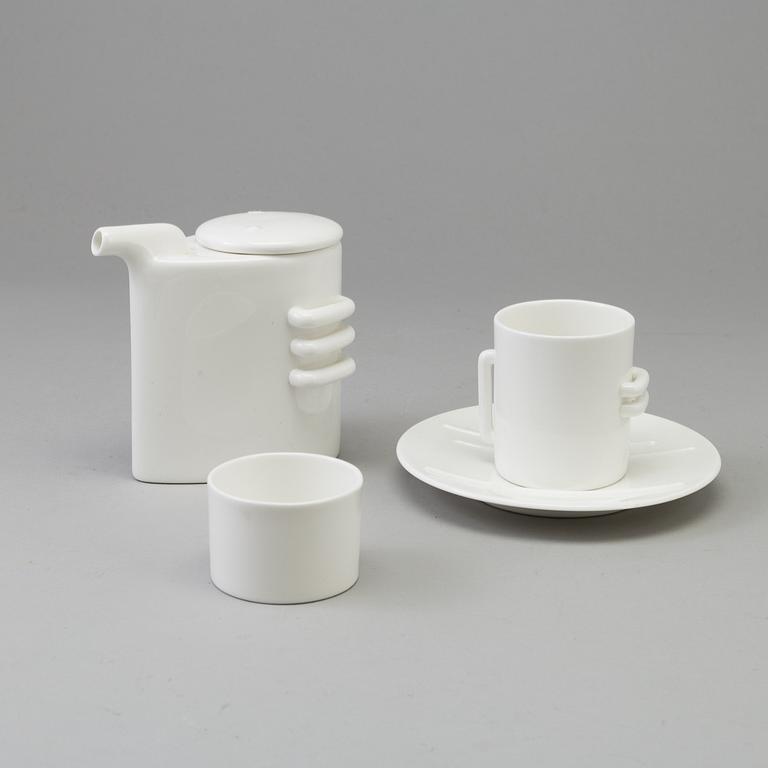 SERVIS, 7 delar, benporslin, Masato Yamamoto, "Nippon" Gustavsberg. 1970-tal.