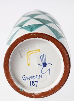 VAS, fajans, Stig Lindberg Gustavsberg.