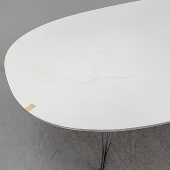 A BRUNO MATHSSON AND PIET HEIN "SUPERELLIPS" TABLE, Fritz Hansen.