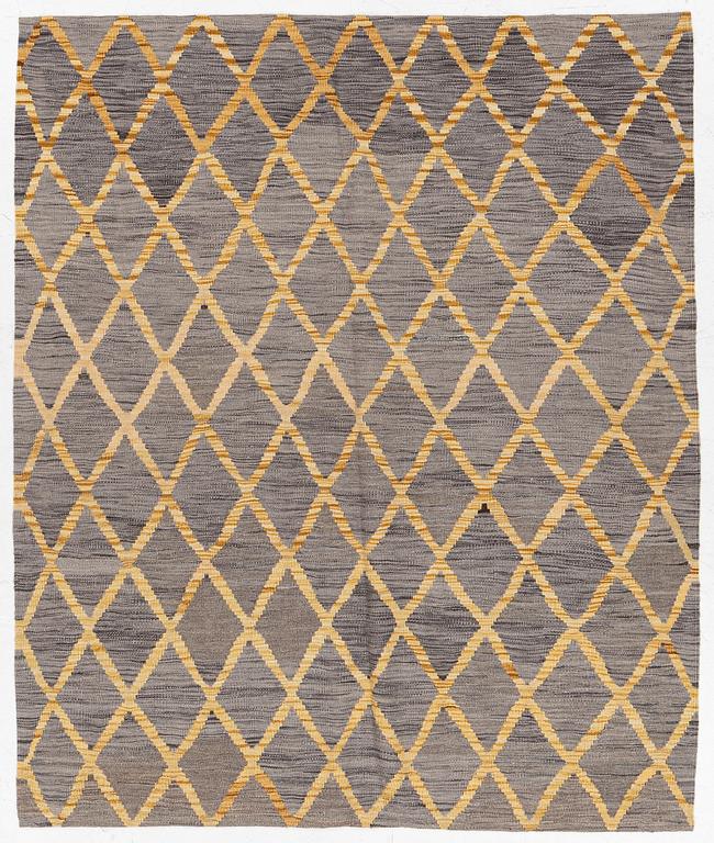 Carpet, kilim, approx. 194 x 162 cm.