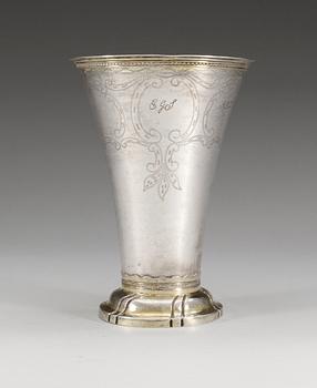 815. BÄGARE, silver. Stephan Westerstråhle, Stockholm 1796.