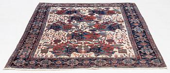 A semi-antique Afshar rug, southeastern Iran, c. 190 x 145 cm.