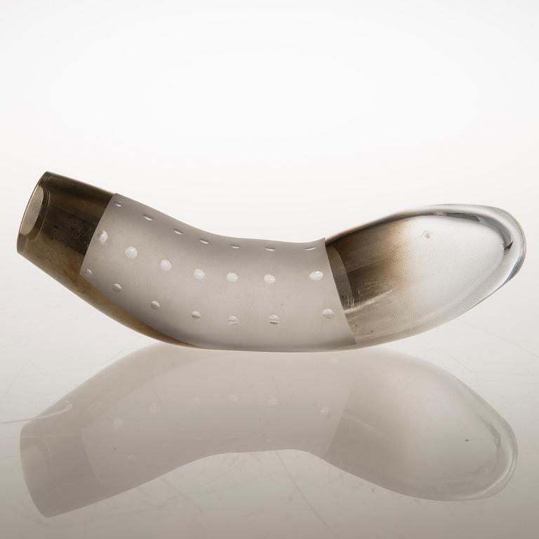 TIINA NORDSTRÖM, a 'Slipper II' sculpture signed Tiina Nordström 1988, 'Tohveli II'.