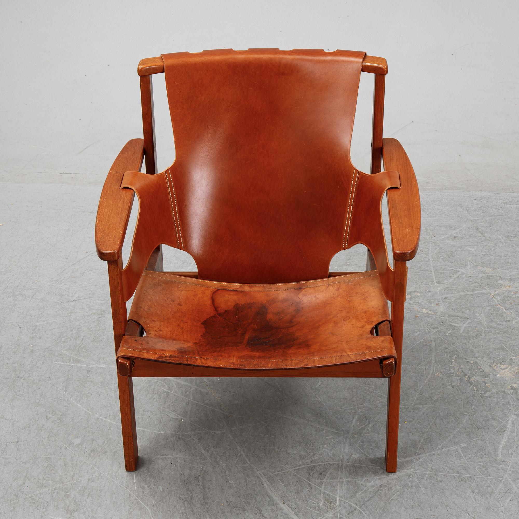 Carl-Axel Acking, a 'Trienna' easy chair, Nordiska Kompaniet, 1950-60s.