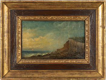 English artist, 19th century, At the coast of Dover.