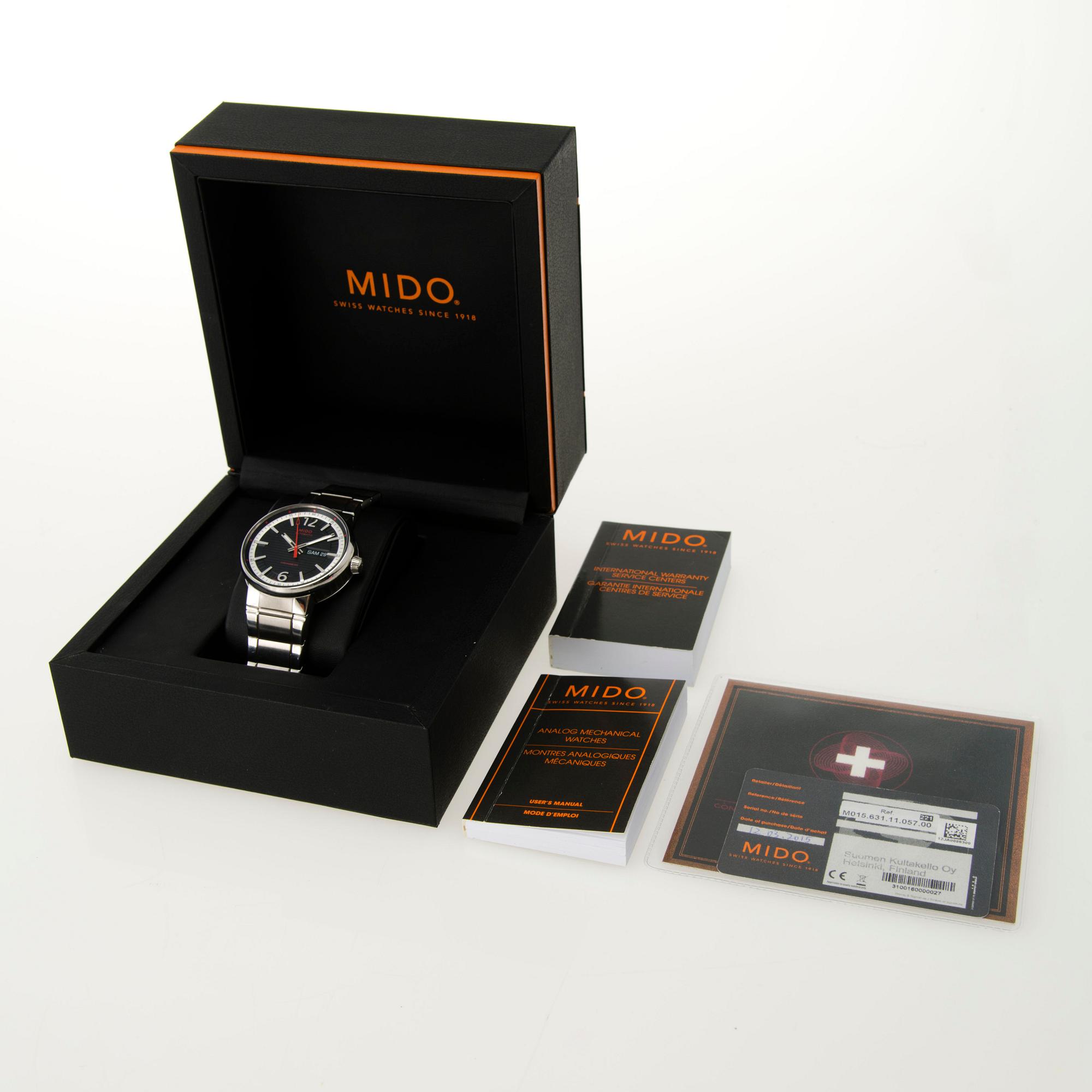 MIDO, Great Wall Chronometer, armbandsur, 42 mm.