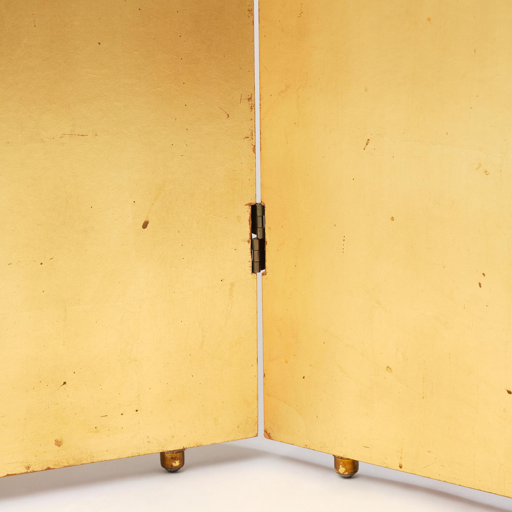 Einar Luterkort, a unique Swedish Grace folding screen, 1930s.