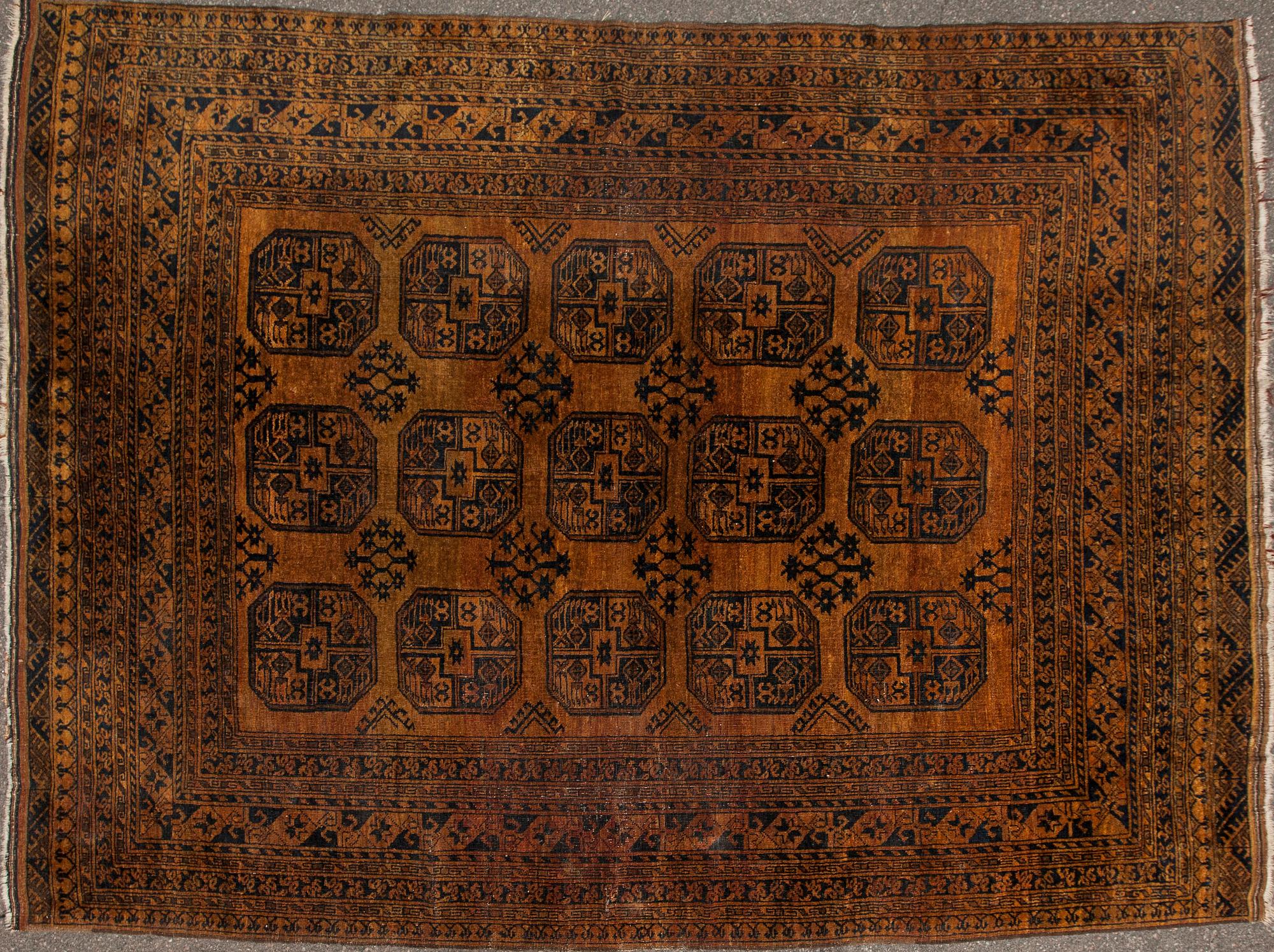 MATTA, Afghan, 1900-talets andra hälft. Ca 287x210 cm.