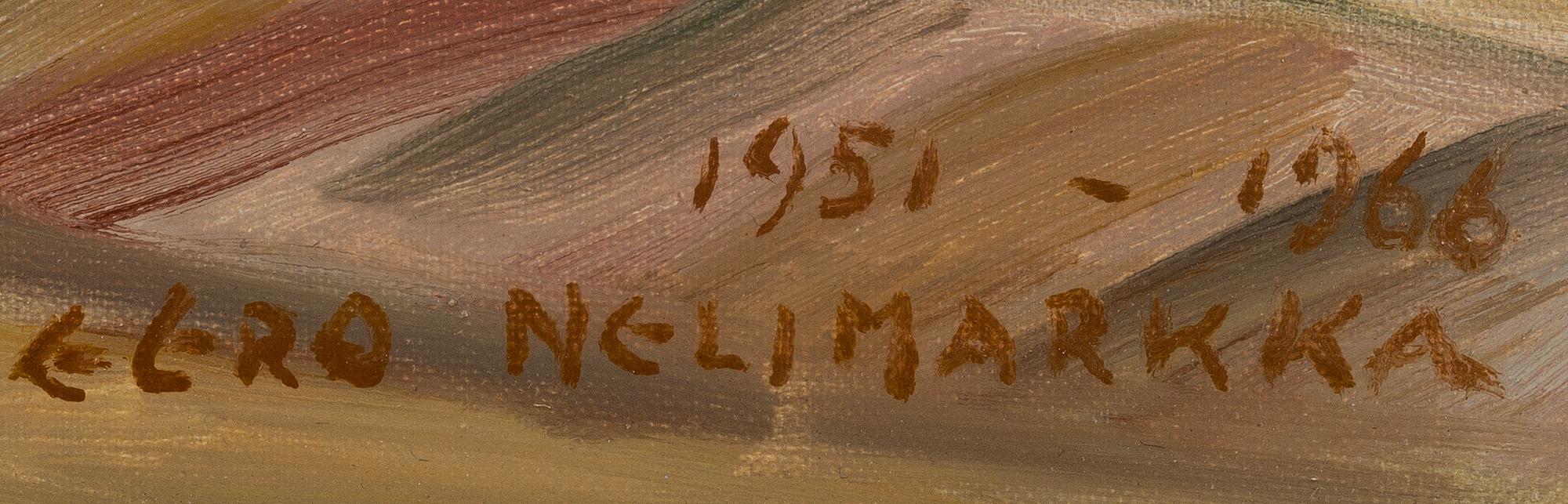 EERO NELIMARKKA, STUGINTERIÖR.