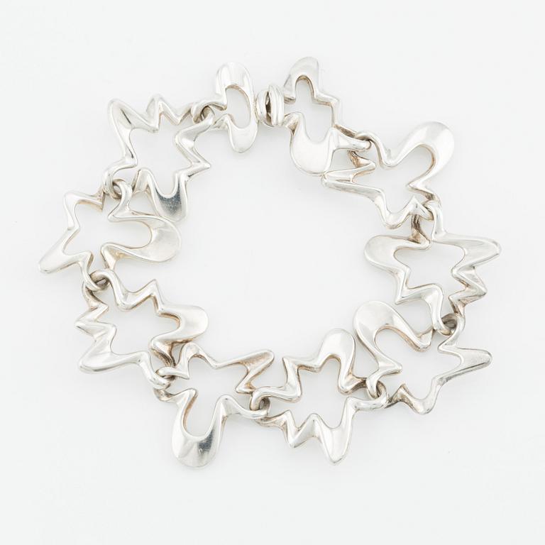 Henning Koppel, a sterling silver bracelet for Georg Jensen, Denmark.