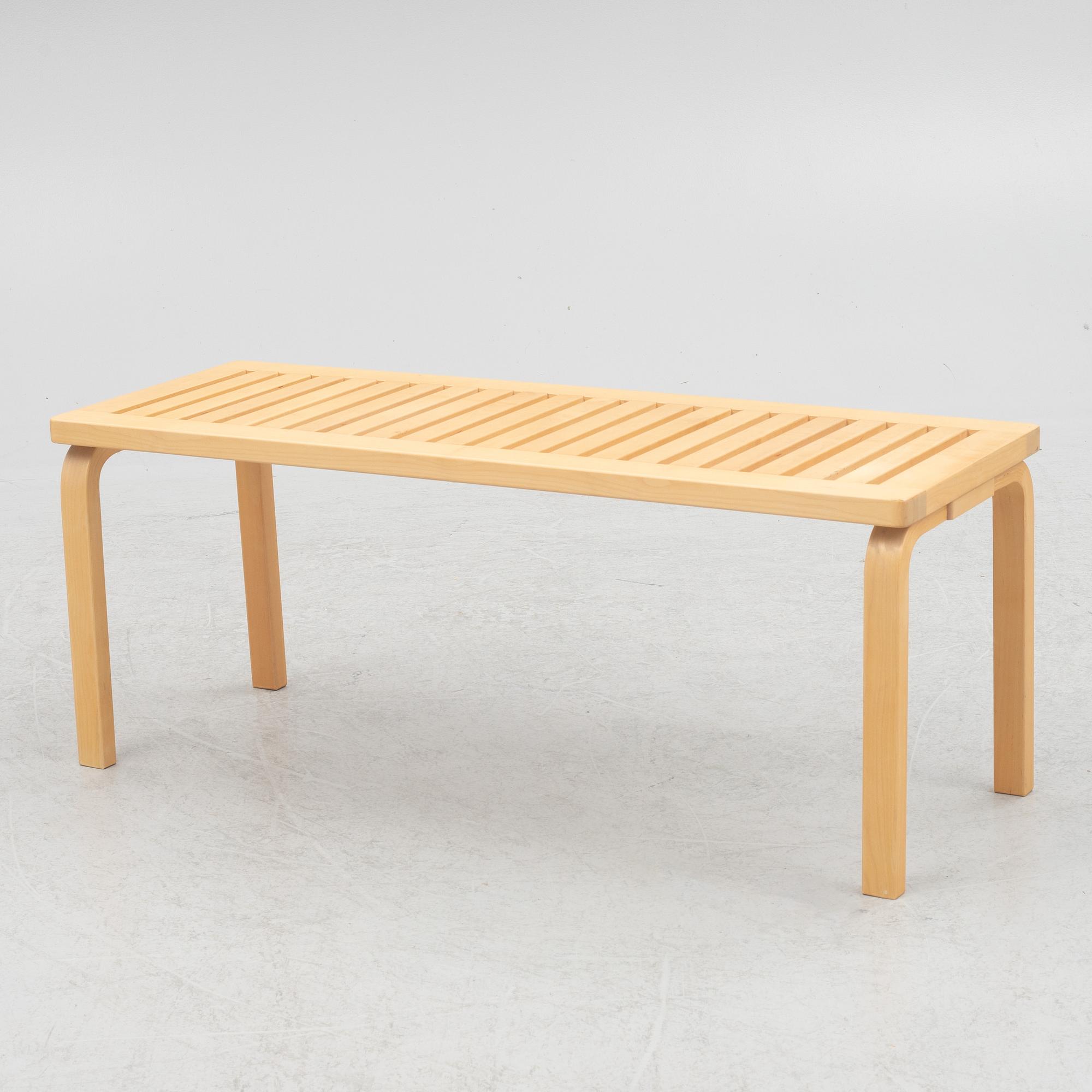 Alvar Aalto, bänk, 153A , Artek.