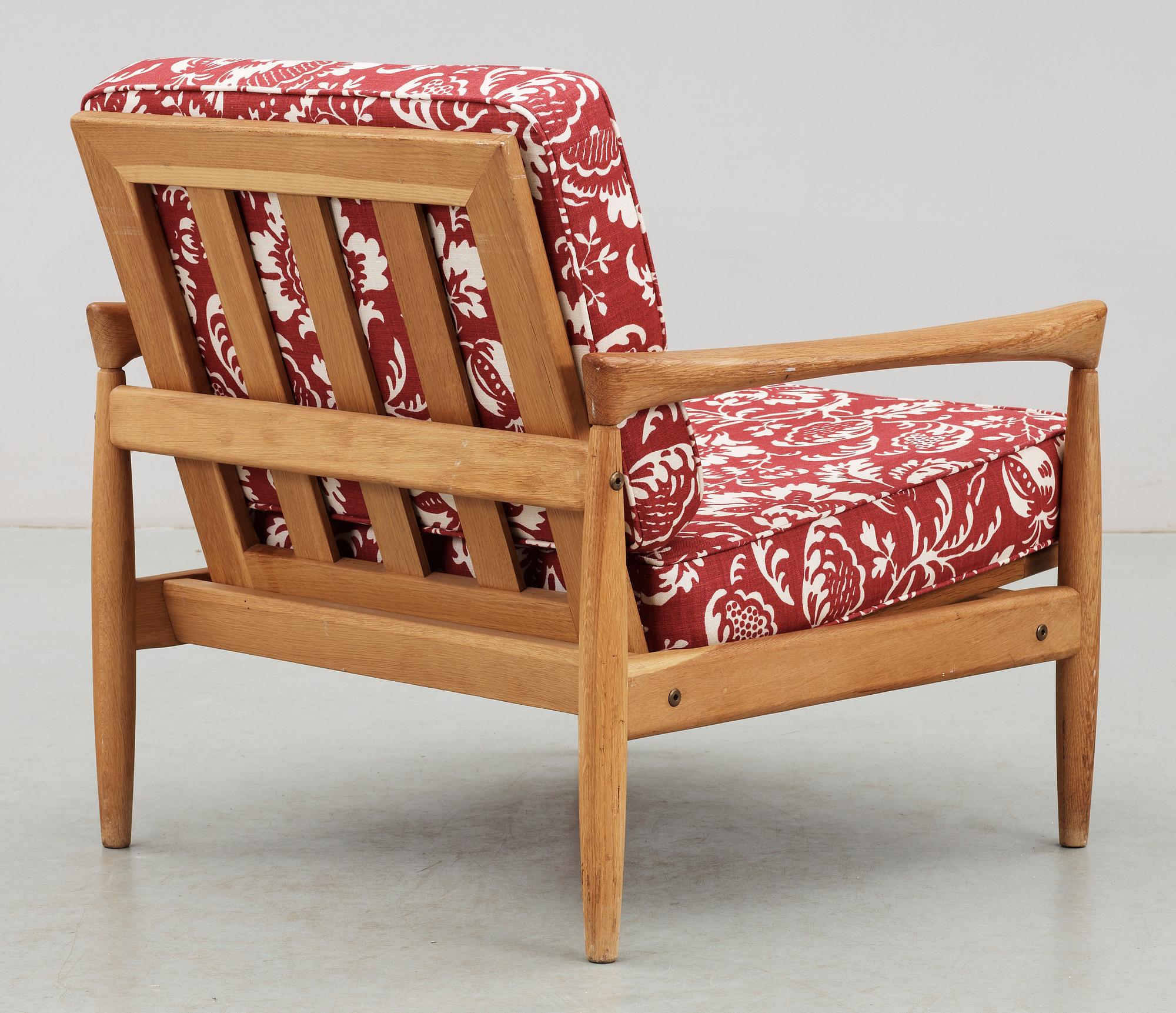 FÅTÖLJ, Erik Wørts, Danmark.  1900-talets mitt.