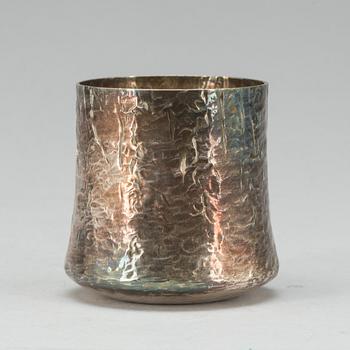 BÄGARE, sterlingsilver, Tapio Wirkkala, Käsityö, Finland, 1971, vikt ca 198g.