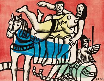428. Fernand Léger (After), "La parade".