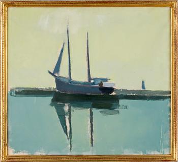 GUSTAV RUDBERG, olja på duk, signerad.