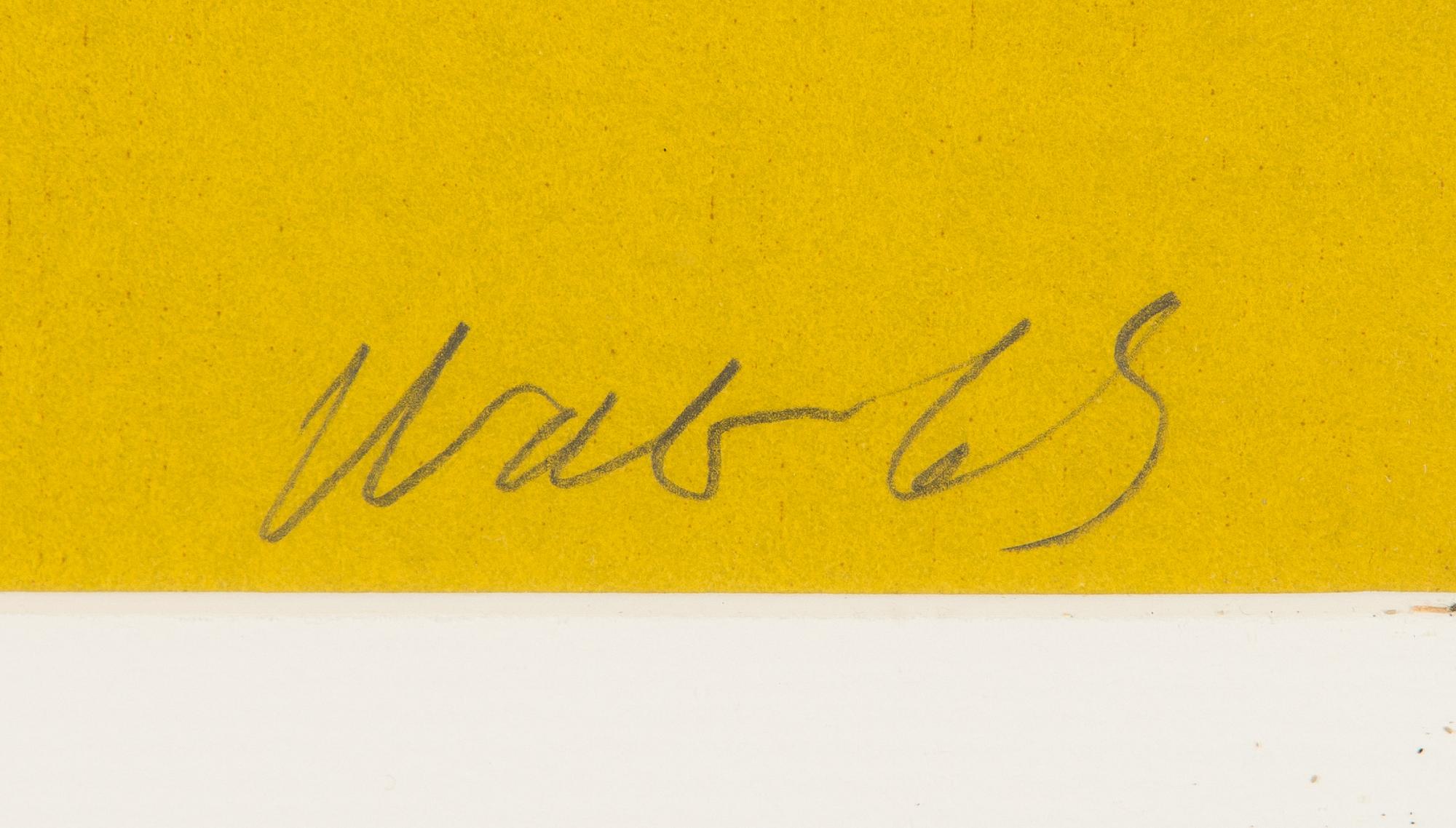 Raimo Walo, silkscreen, signed and dated -65, marked t.p.l'a 11/20.