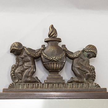 Oscar Antonsson, spegel Ystad Brons 1920/30-tal.