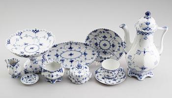 KAFFESERVIS, 31 delar, porslin, Royal Copenhagen.