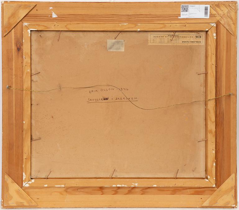 Erik Olson, "Skuggor i baracken".