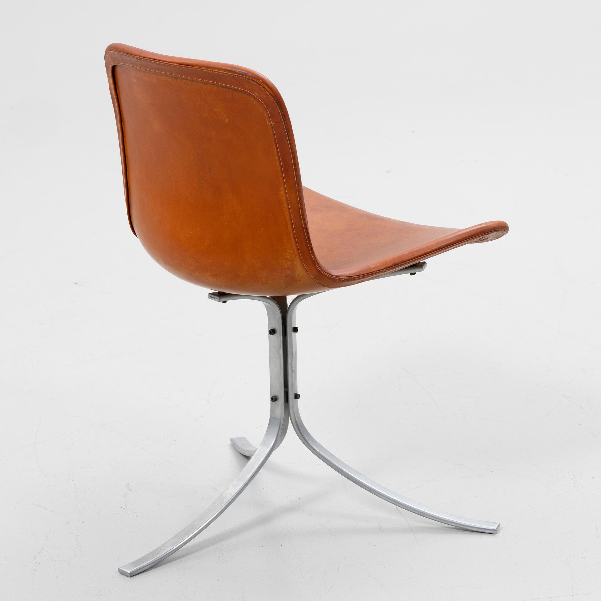 Poul Kjaerholm, stol, "PK9", E. Kold Christensen, Danmark, 1960-tal.