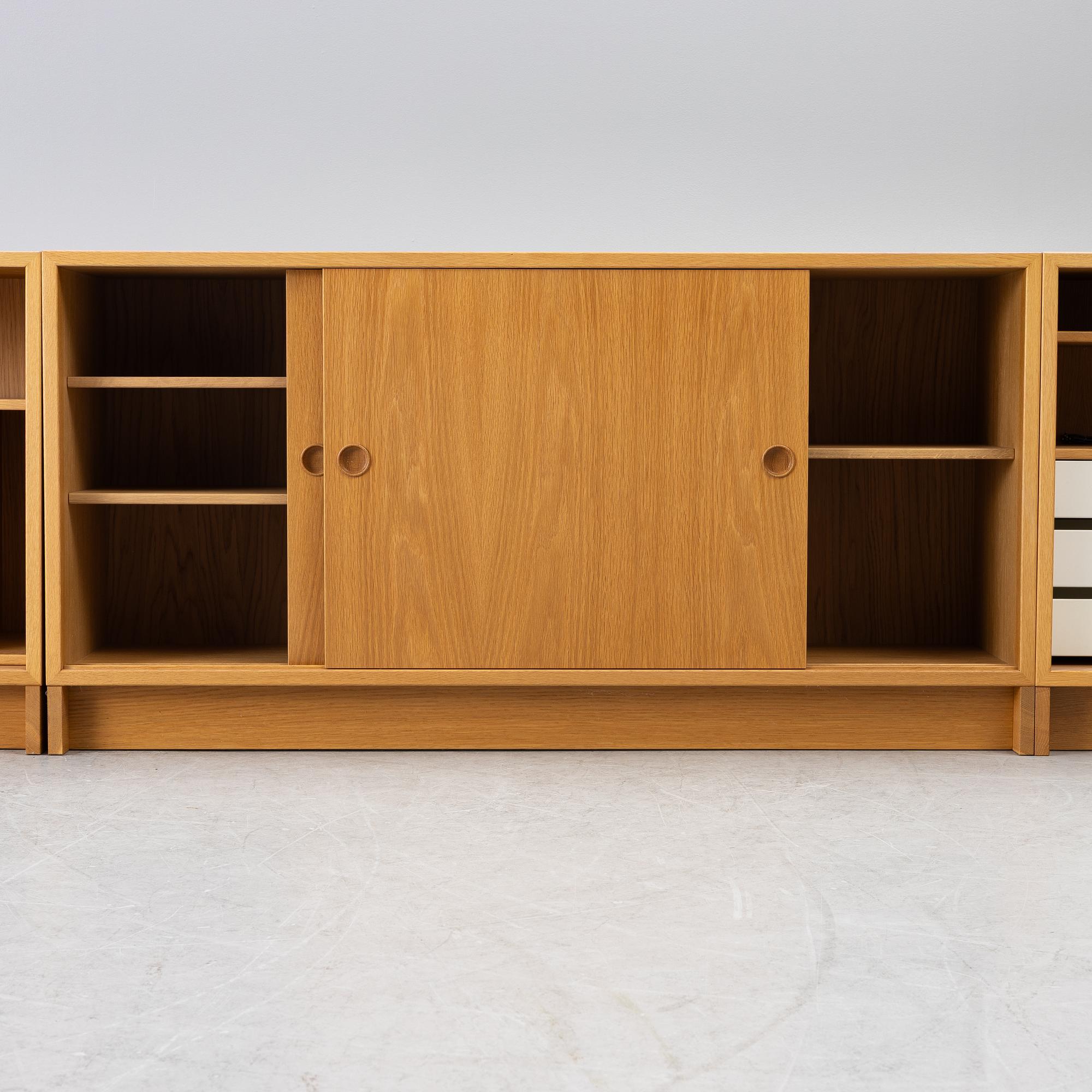 Børge Mogensen, "Öresund", 3 floor modules. Karl Andersson & Söner. 1970s.