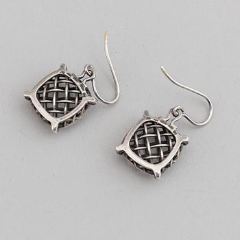 Bottega Veneta, ring och örhängen, sterlingsilver, Italien.