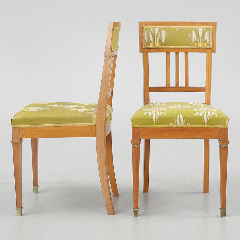 STOLAR, 4 st, empire, 1800-talets mitt.