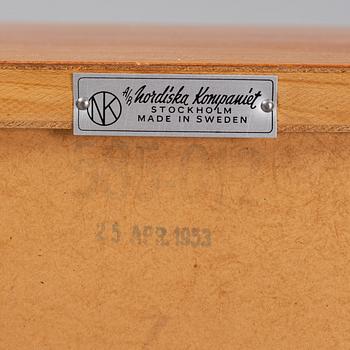 A teak chest of drawers from Nordiska Kompaniet, 1953.