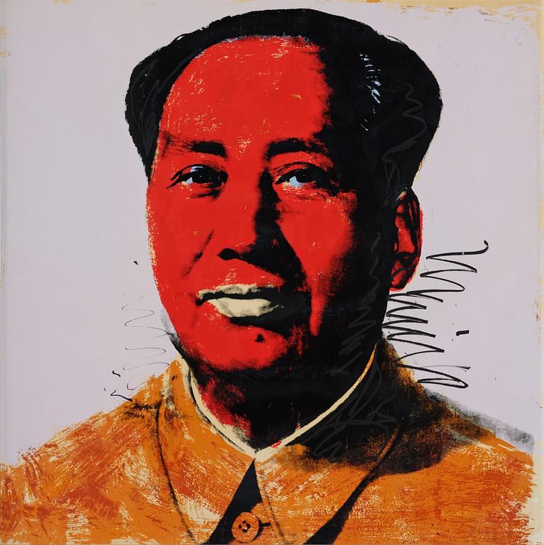 Andy Warhol, "Mao".