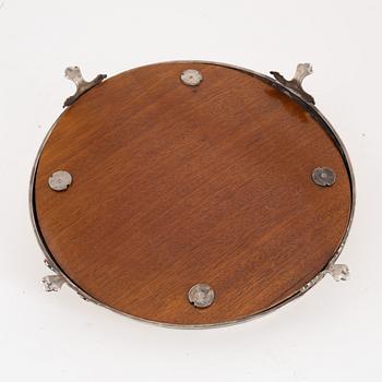 A Danish silver centerpiece, mark of JS Prahl, Copenhagen 1881.