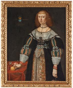 Jacob Heinrich Elbfas Tillskriven, "Anna Margareta Sture" (1615-1646) gift Oxenstierna af Södermöre.