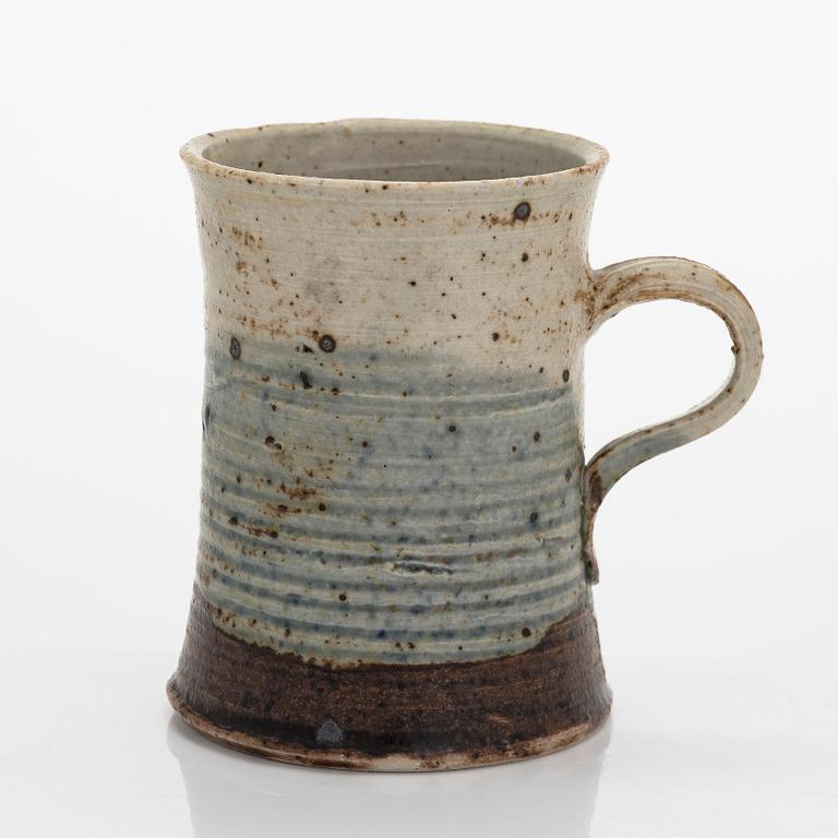 Kyllikki Salmenhaara, a stoneware mug signed KS Arabia.