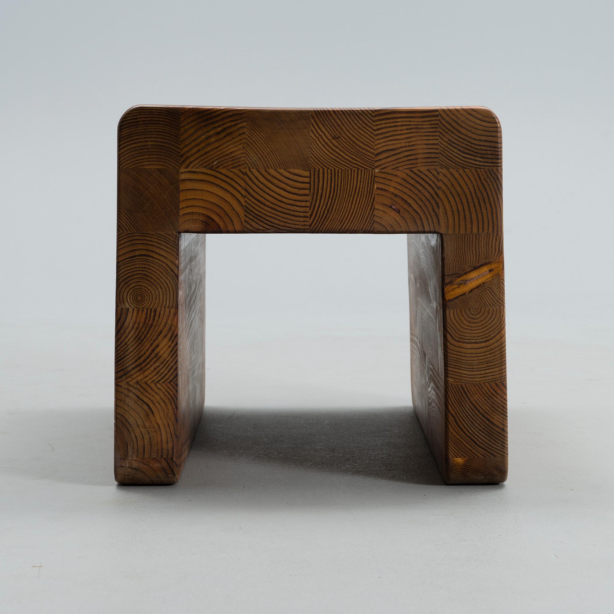 AXEL EINAR HJORTH, A STOOL. Likely the model "Utö". For Nordiska Kompaniet (NK) 1930s.