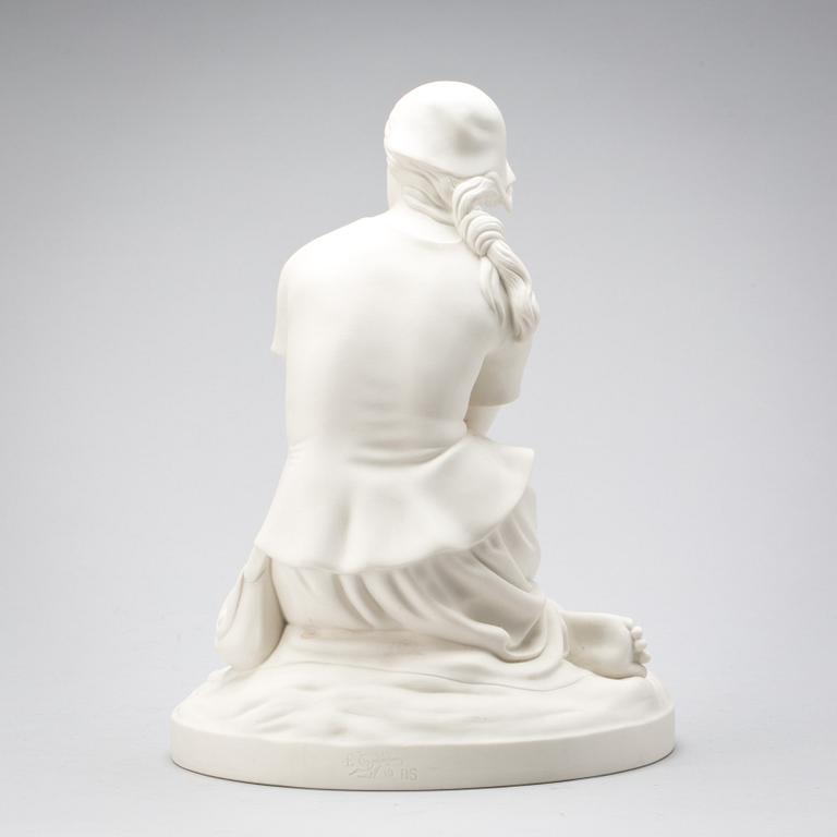 FIGURIN, parian. Gustafsberg 1910.