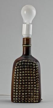 BORDSLAMPA, keramik, Stig Lindberg Gustavsberg. Sign.