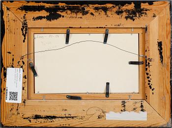 LARS NORRMAN, olja på pannå, signerad.