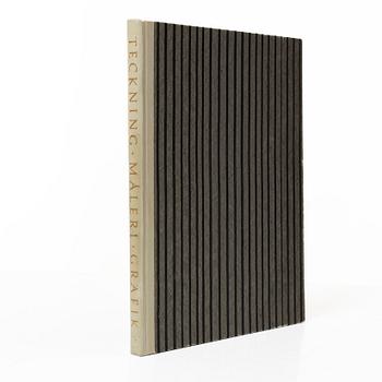 Olle Bærtling, A book by Per Bjurström, 'Tekniker i grafiken' with an original silkscreen print by Olle Baertling. Ed 1000.