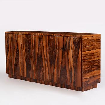 Greta Magnusson Grossman, a zebrano veneered sideboard, Firma Studio, Stockholm 1930s.