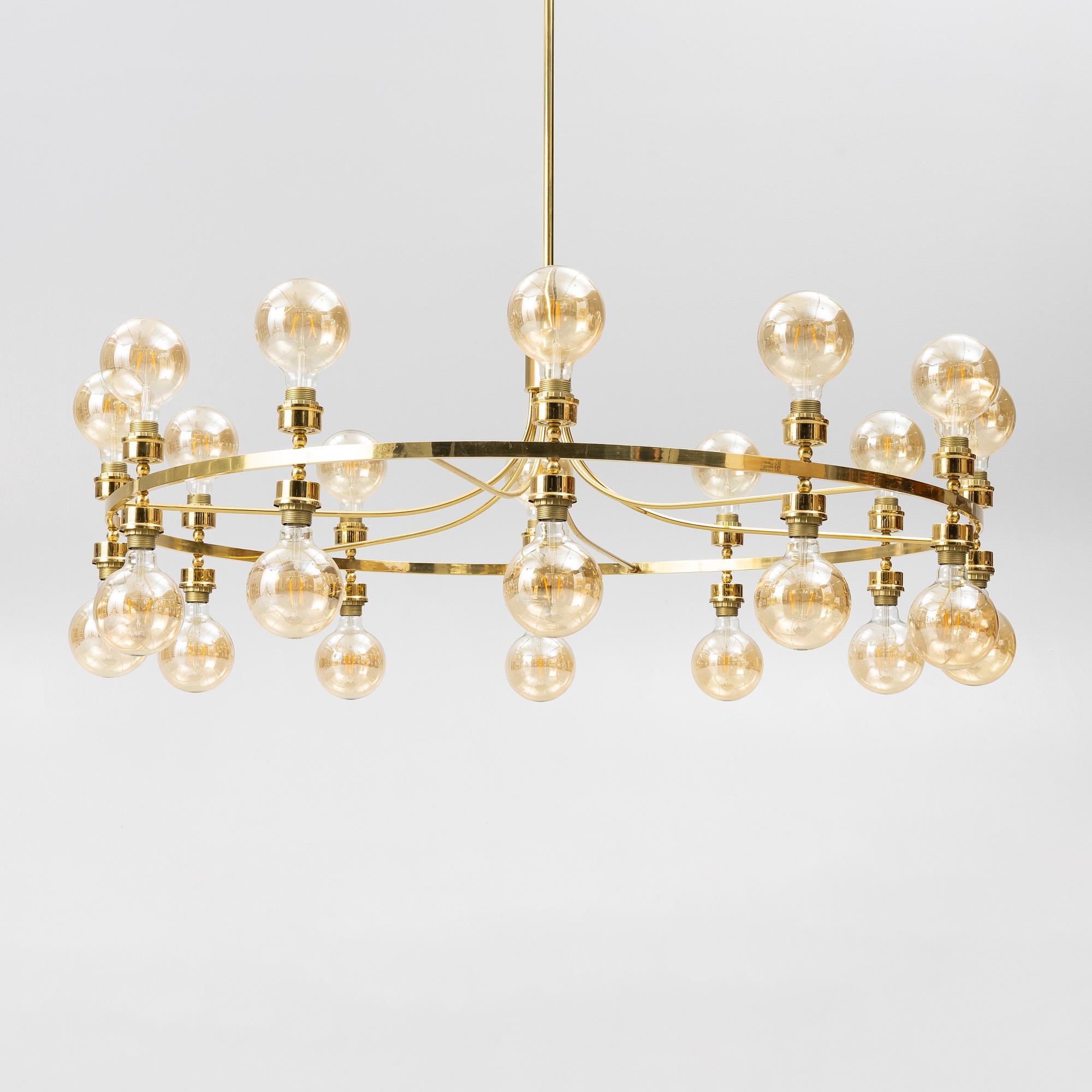 Takkrona, 1900-talets andra hälft.