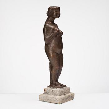 BROR MARKLUND, bronze sculpture, signed Bror Marklund, numbered 8/85, dated 1945.