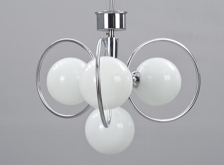 TAKLAMPA, 1960-tal. Höjd 75 cm.