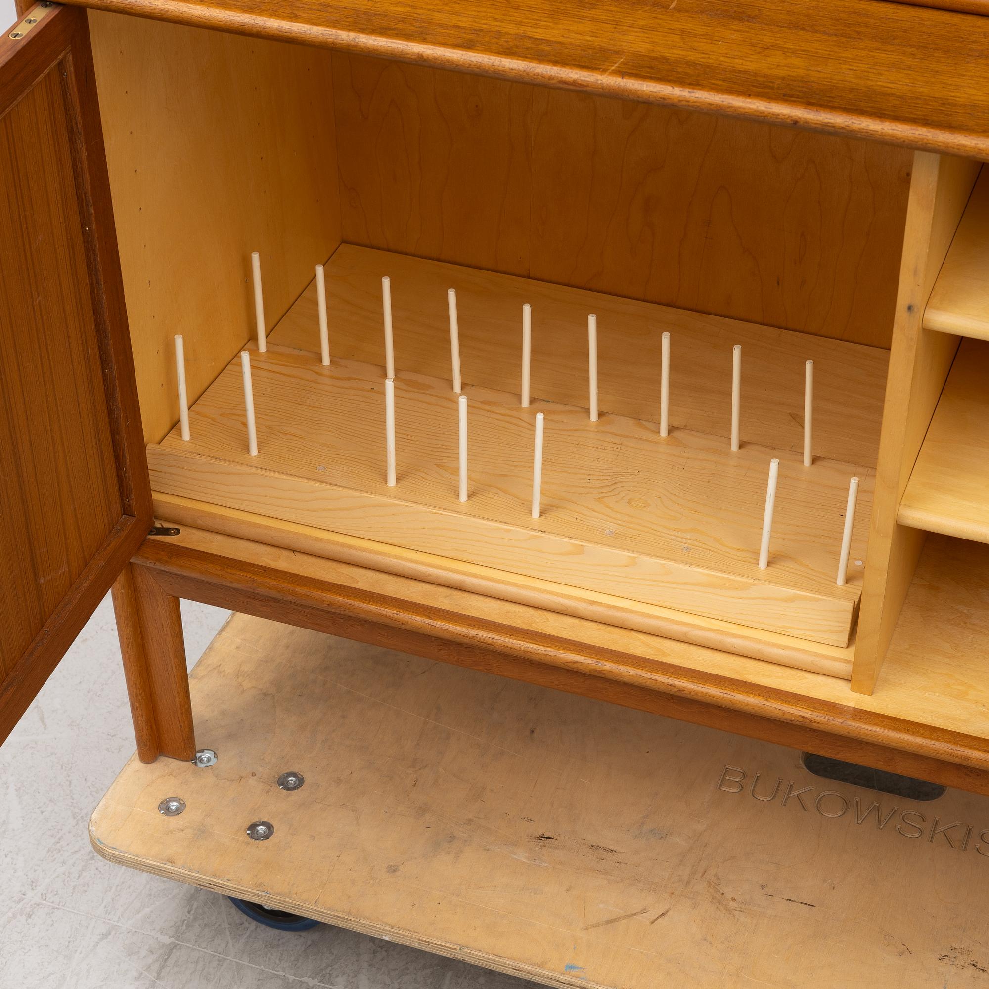 Alf Svensson, bookcase, Bjästa cabinetmaker's factory, 1960s.