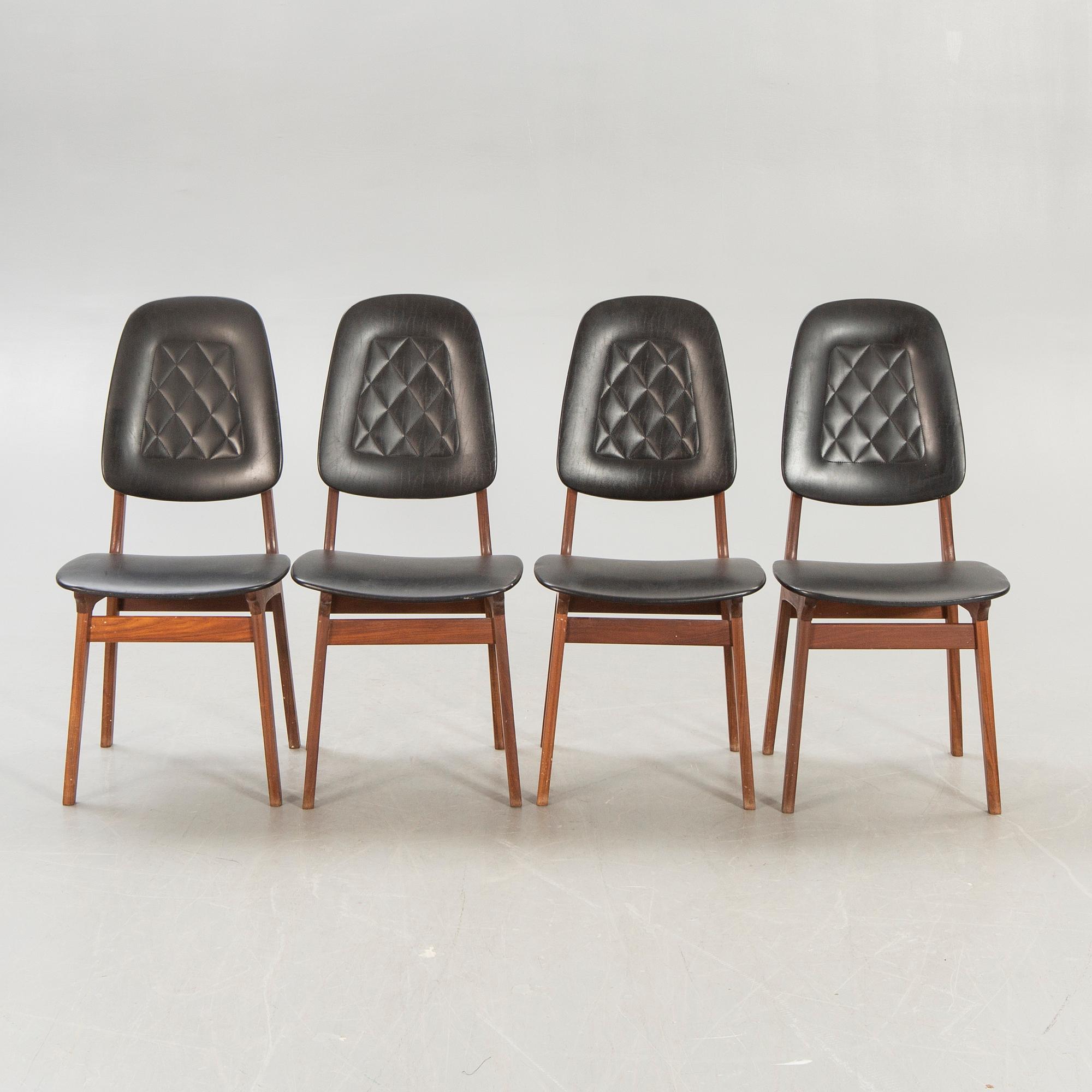 Chairs, 4 pcs, 1960s.