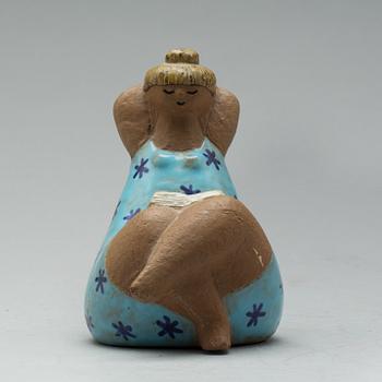 FIGURIN, stengods, "Emma", Lisa Larson, Gustavsberg.