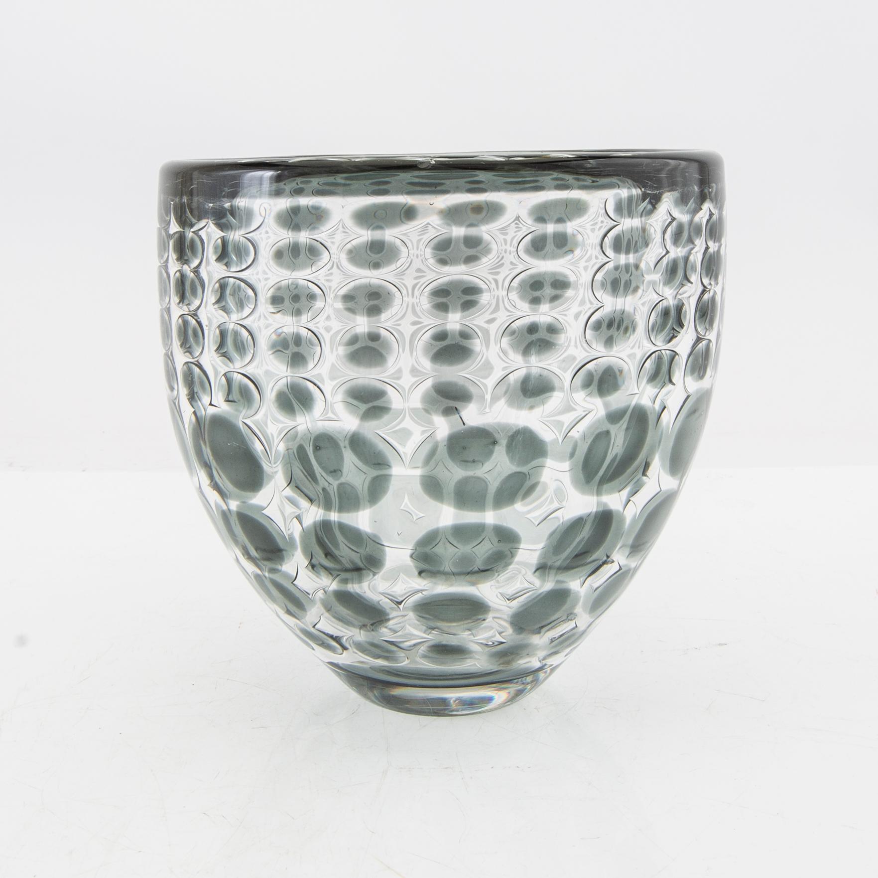Ingeborg Lundin, Ariel vase signed.