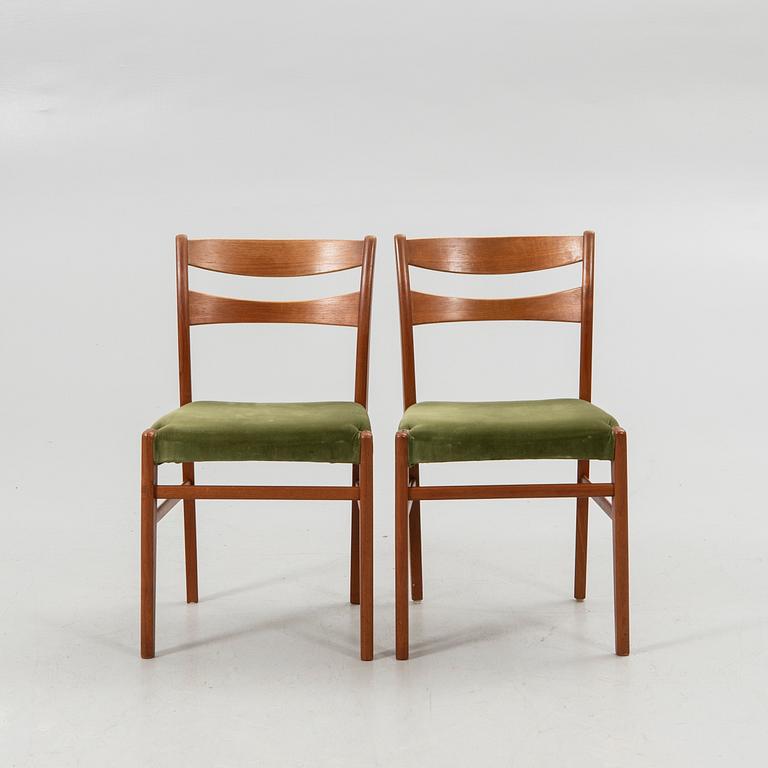 Chairs, 6 pcs, probably Troedssons Möbler, Furulund, mid-20th century.