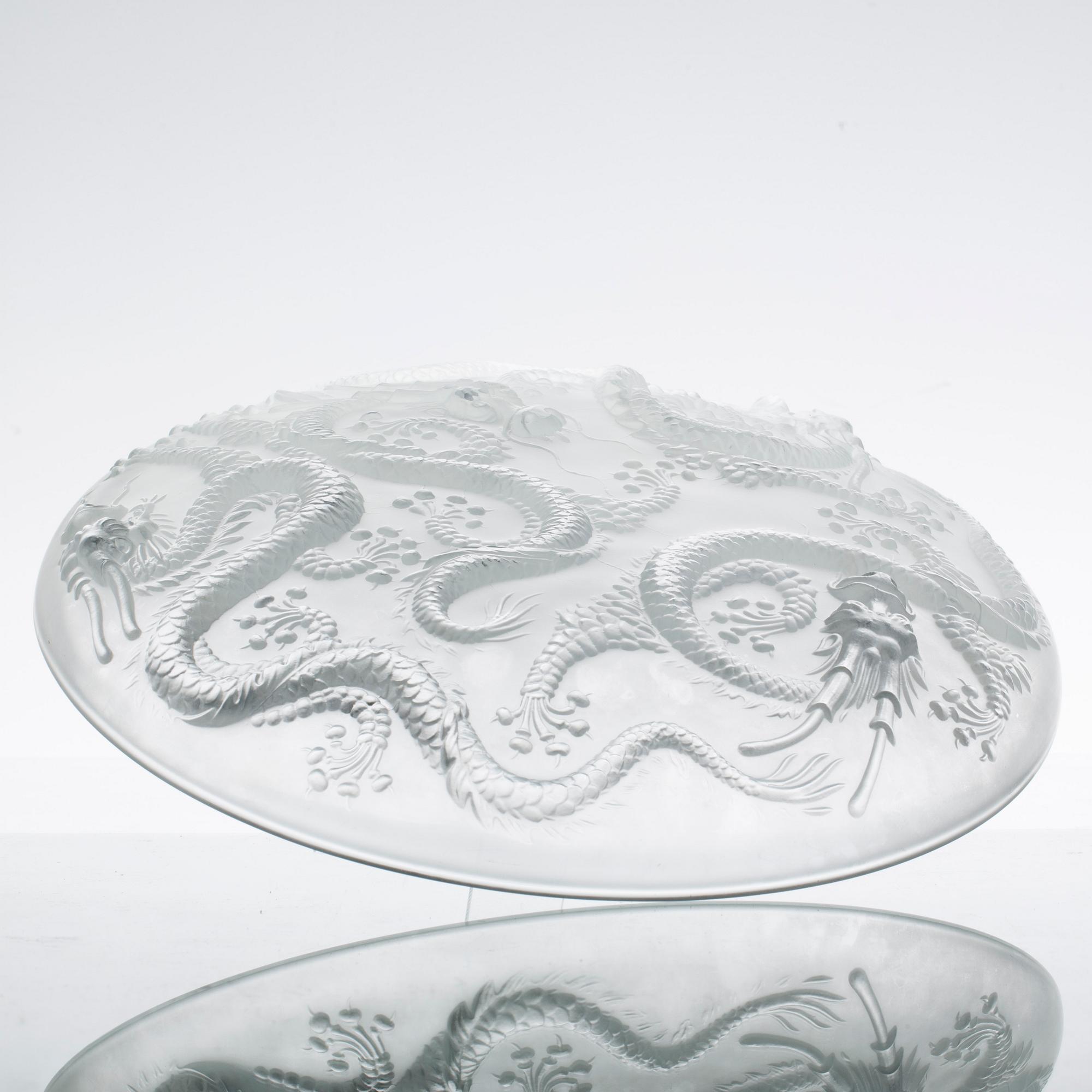 FAT, glas, troligen Josef Inwald, Barolac, 1900-tal.